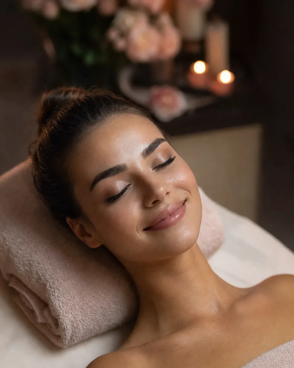 Gast bei einer Behandlung im Studio von SELDA BEAUTY.
